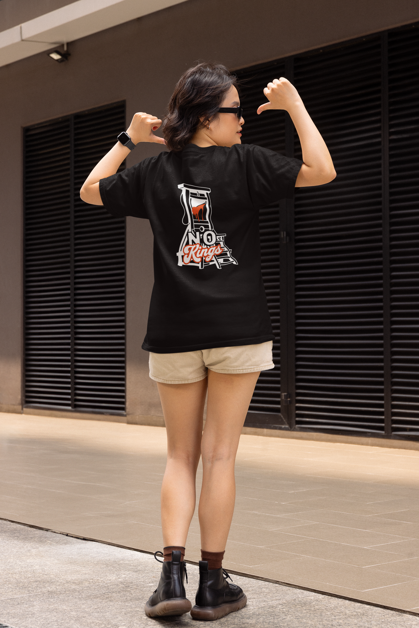 NO KINGS Guillotine Graphic Tee