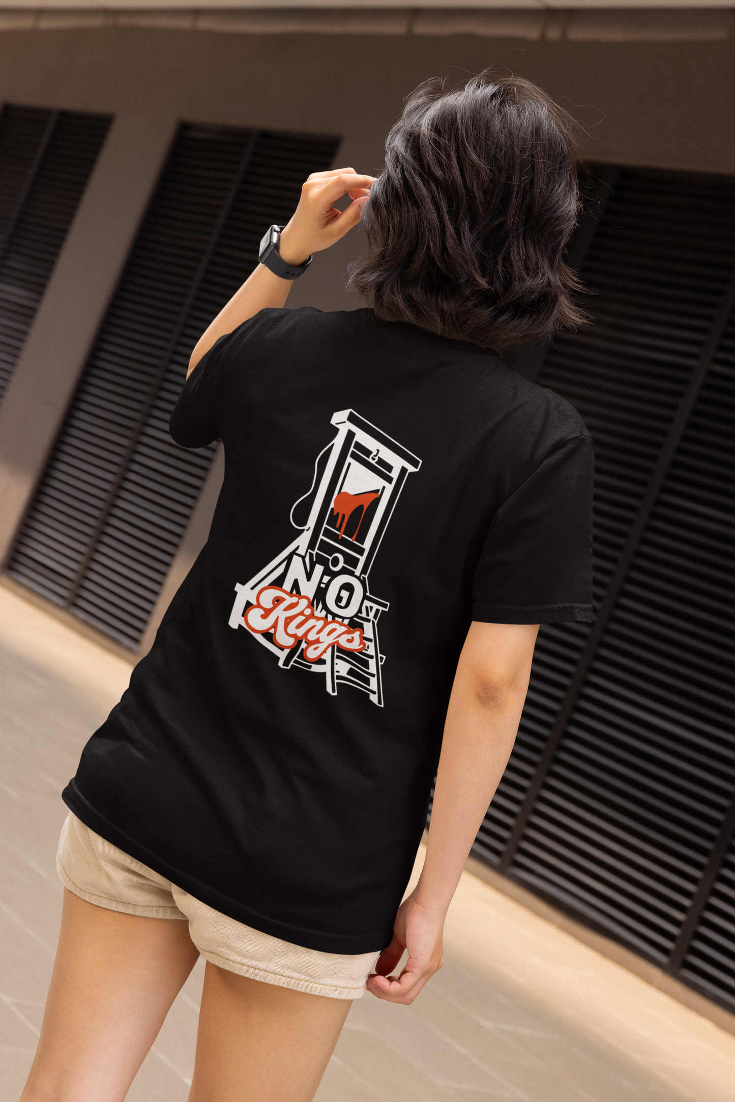 NO KINGS Guillotine Graphic Tee
