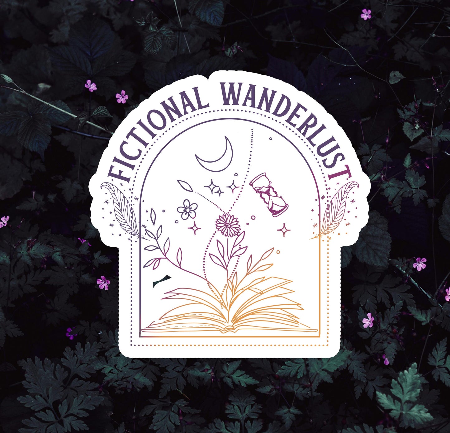 Fictional Wanderlust Sticker