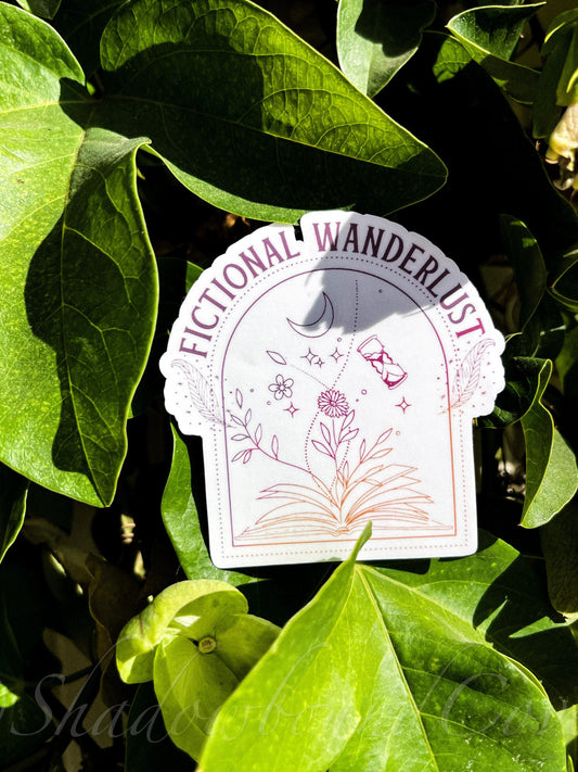 Fictional Wanderlust Sticker