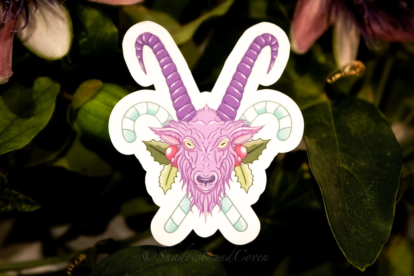 Dark Academia - Pastel Baphomet -  Holiday Waterproof Vinyl Sticker
