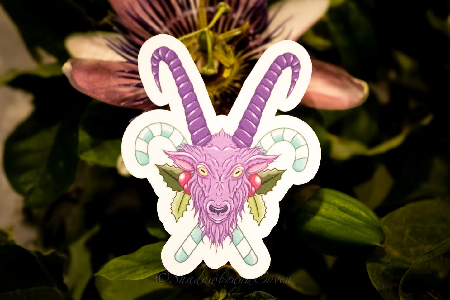 Dark Academia - Pastel Baphomet -  Holiday Waterproof Vinyl Sticker